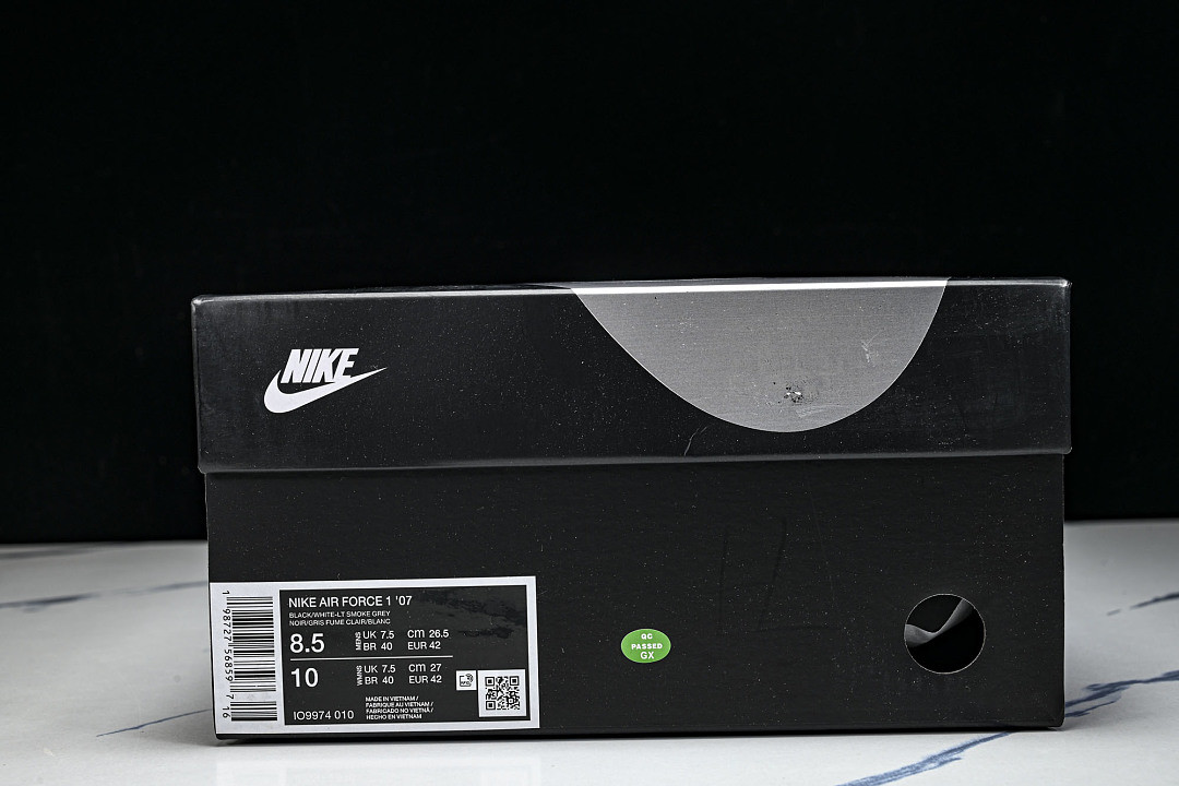 Nike Air Force 1 Low Syna Central Cee Black White Smoke Grey IO9974-010