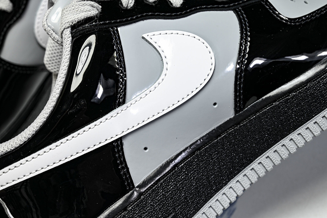 Nike Air Force 1 Low Syna Central Cee Black White Smoke Grey IO9974-010