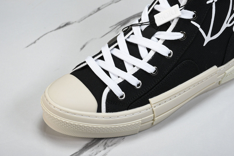 D B23 HIGH-TOP SNEAKERS