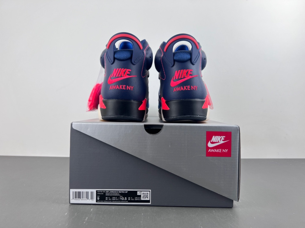 Jordan 6 Retro Awake NY Midnight Navy IQ5706-400
