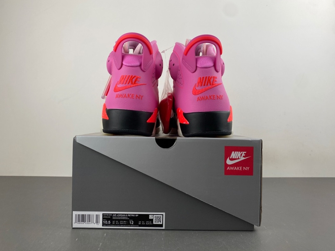 Awake NY Air Jordan 6 Playful Pink IQ5706-600