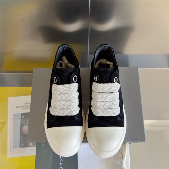 RICK 0WENS SNEAKERS (MADE OF CLOTH)