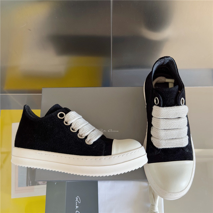 RICK 0WENS SNEAKERS (MADE OF CLOTH)