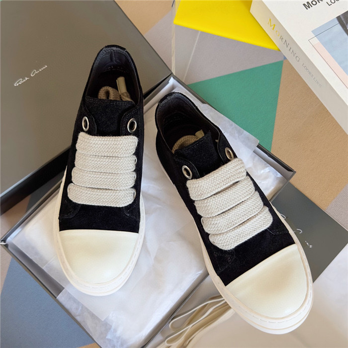 RICK 0WENS SNEAKERS (MADE OF CLOTH)