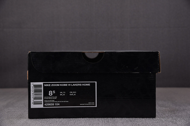 Nike Kobe 6 Lakers Home Men