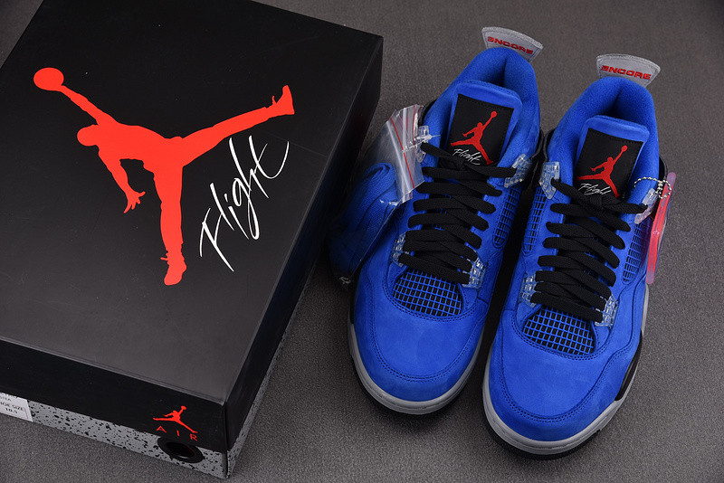 AIR JORDAN 4 RETRO EMINEM ENCORE BLACK/BLUE/GREY