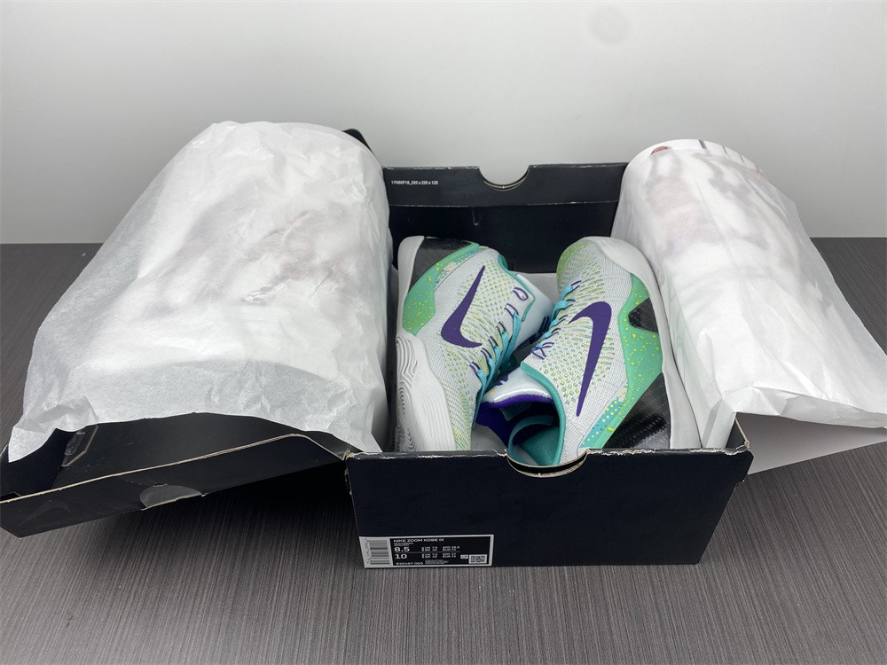 Nike Zoom Kobe IX Grey Green 630487-005