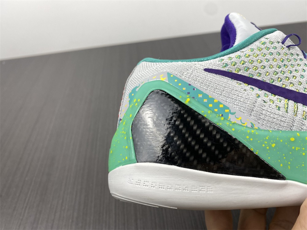 Nike Zoom Kobe IX Grey Green 630487-005
