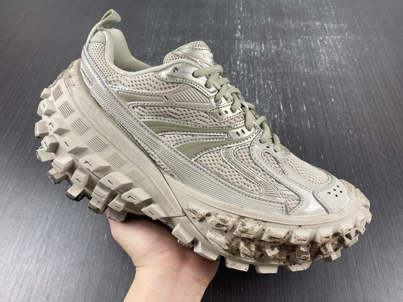 Ba*len*cia*ga bouncer chunky-sole sneakers