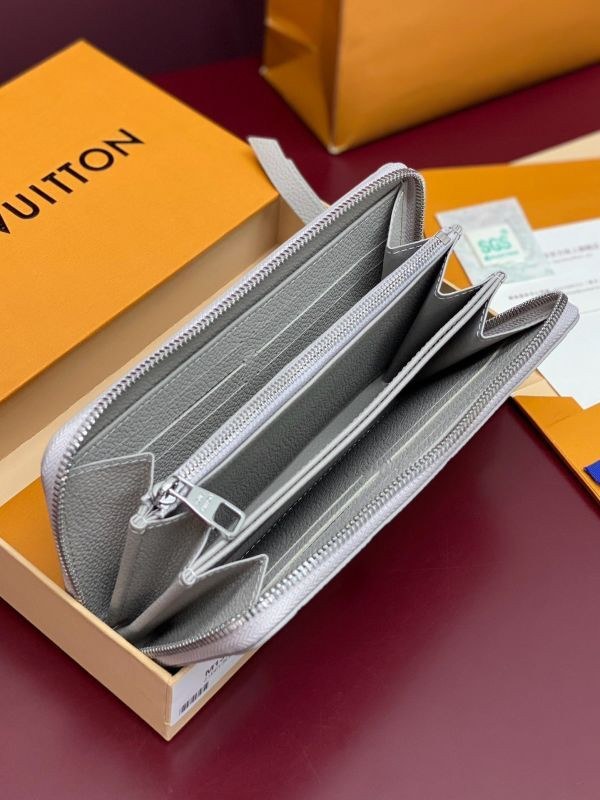 LV Zippy Wallet Monogram Empreinte Leather