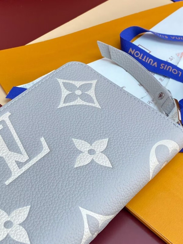LV Zippy Wallet Monogram Empreinte Leather