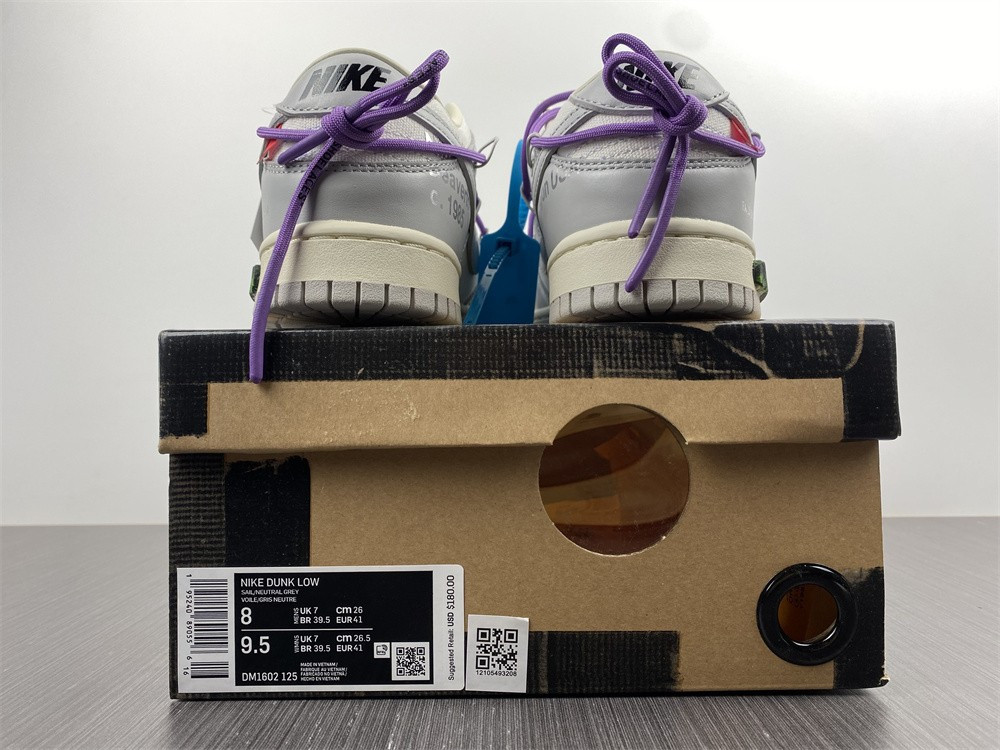 NIKE DUNK LOW OW LOT 47 OF 50 DM1602-125