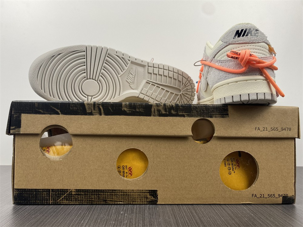 NIKE DUNK LOW OW LOT 19 OF 50 DJ0950-119