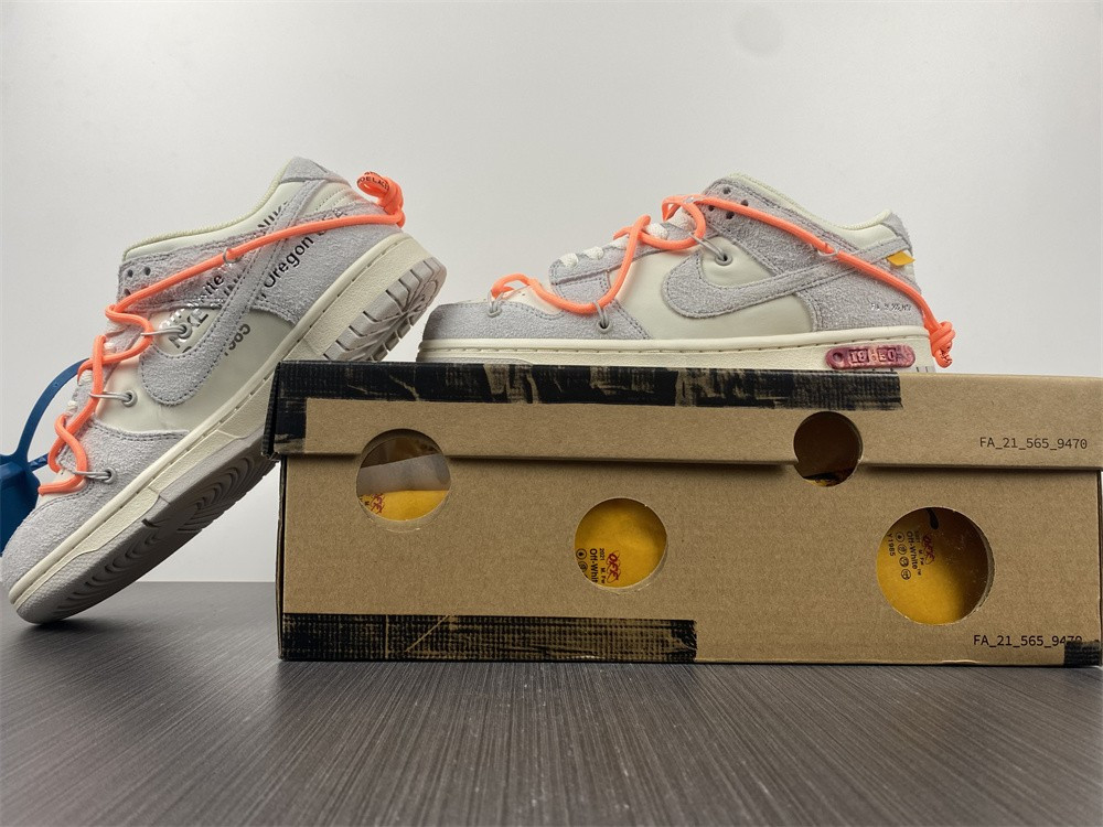NIKE DUNK LOW OW LOT 19 OF 50 DJ0950-119