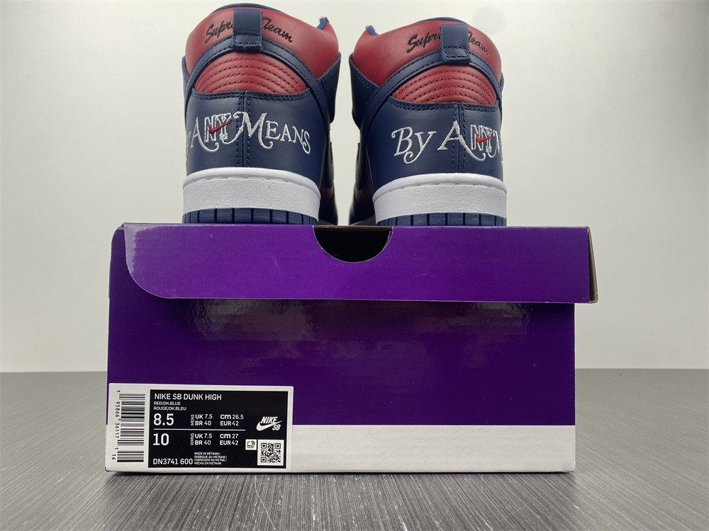 Nike SB Dunk High By Any Means Navy DN3741-600