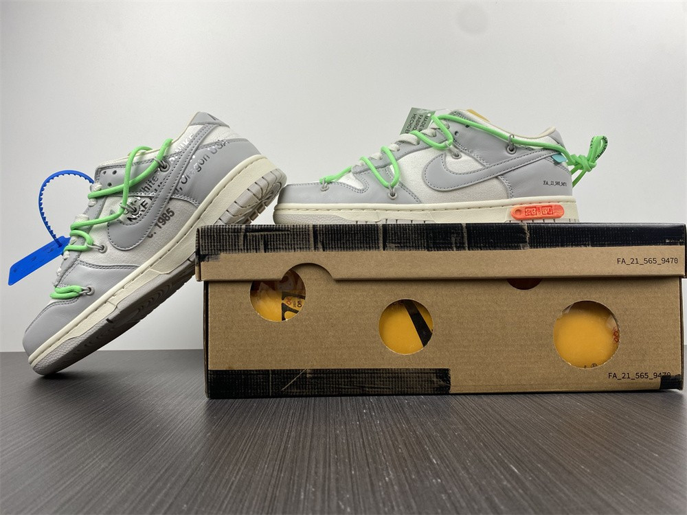NIKE DUNK LOW OW LOT 26 OF 50 DM1602-116