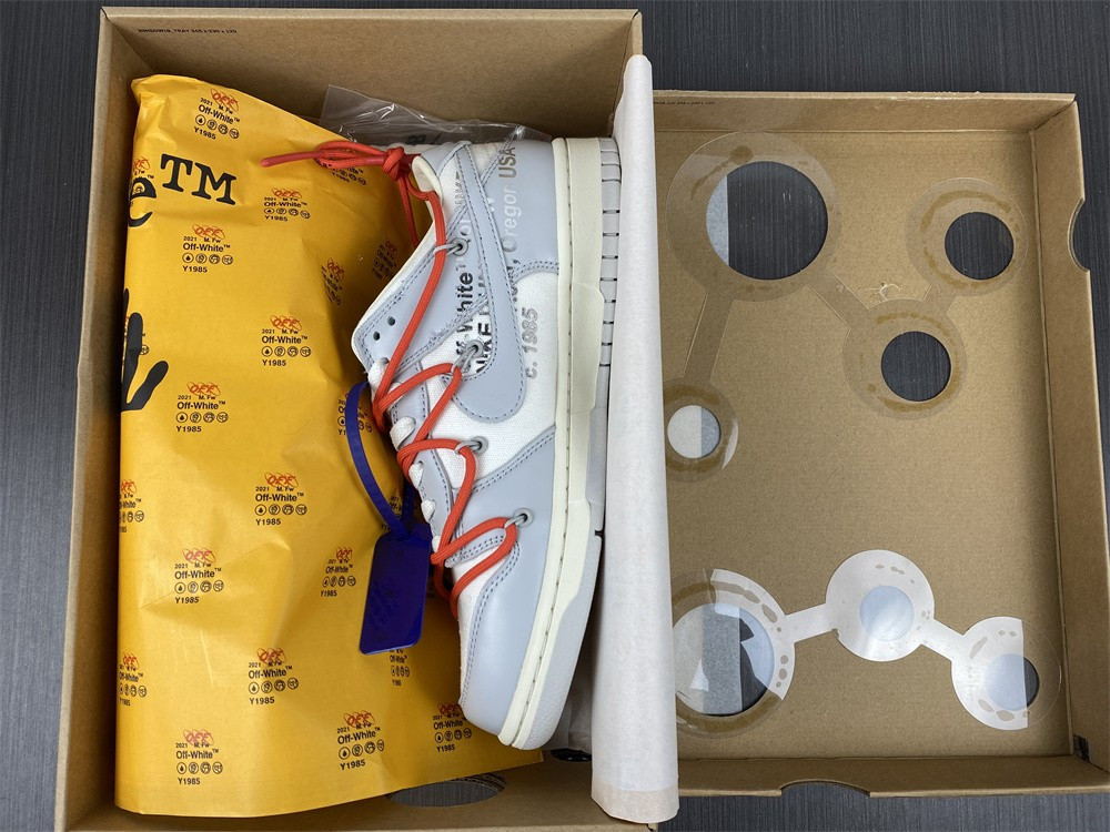 NIKE DUNK LOW OW LOT 23 OF 50 DM1602-126