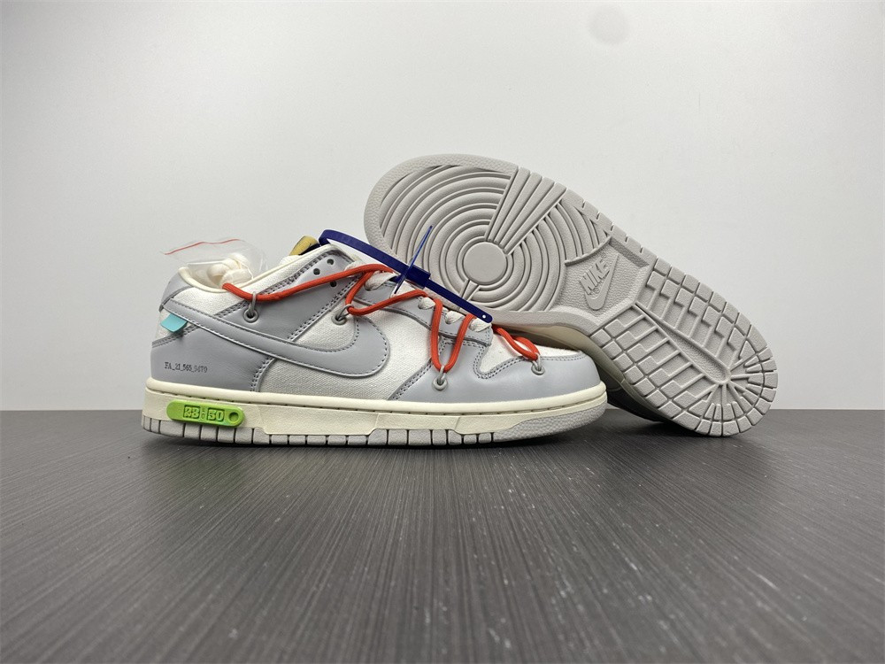 NIKE DUNK LOW OW LOT 23 OF 50 DM1602-126