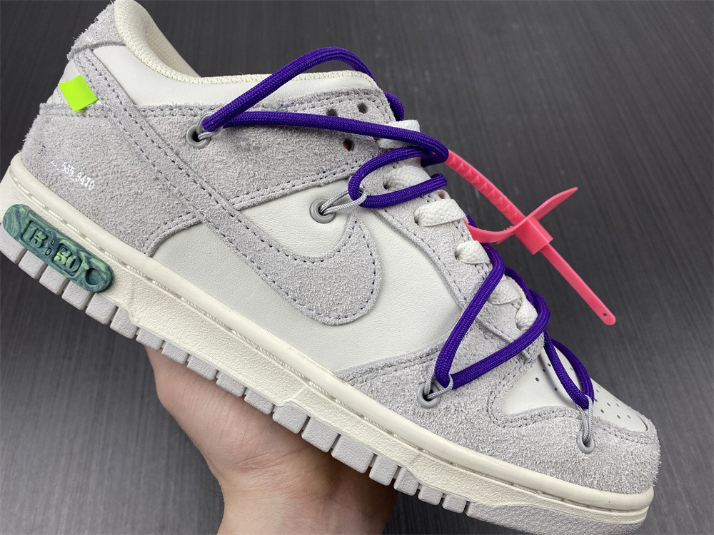 NIKE DUNK LOW OW LOT 15 OF 50 DJ0950-101