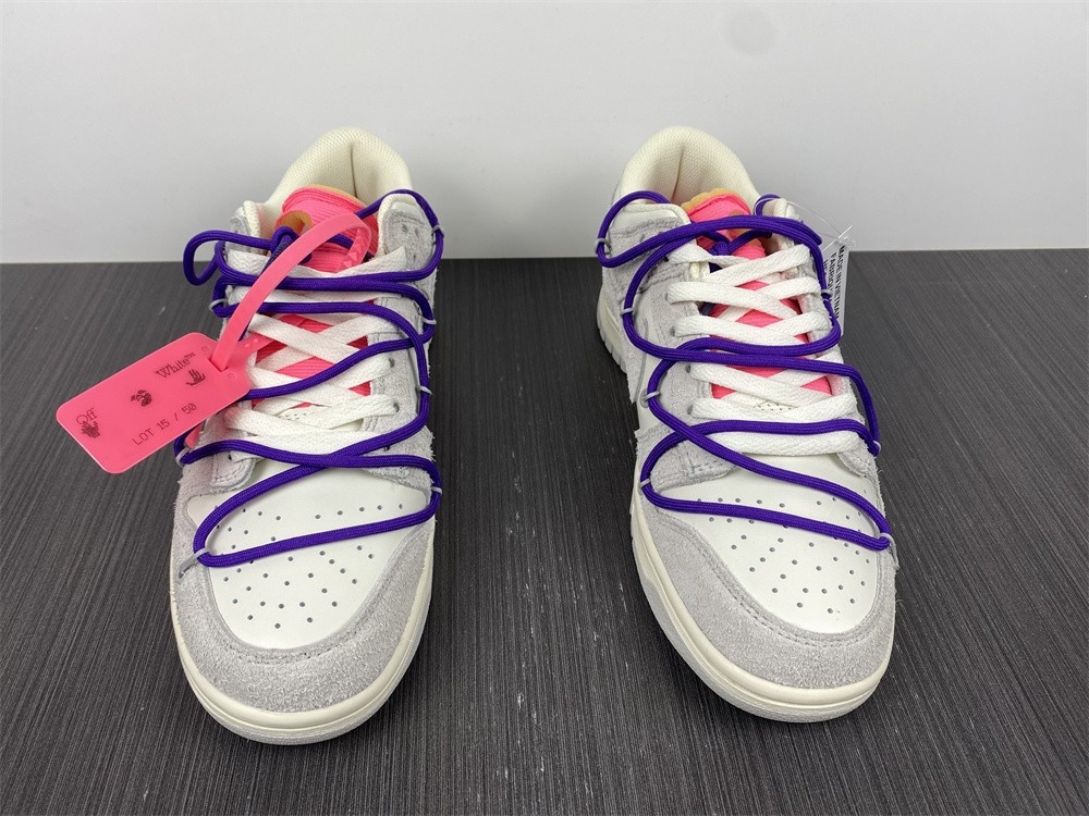 NIKE DUNK LOW OW LOT 15 OF 50 DJ0950-101