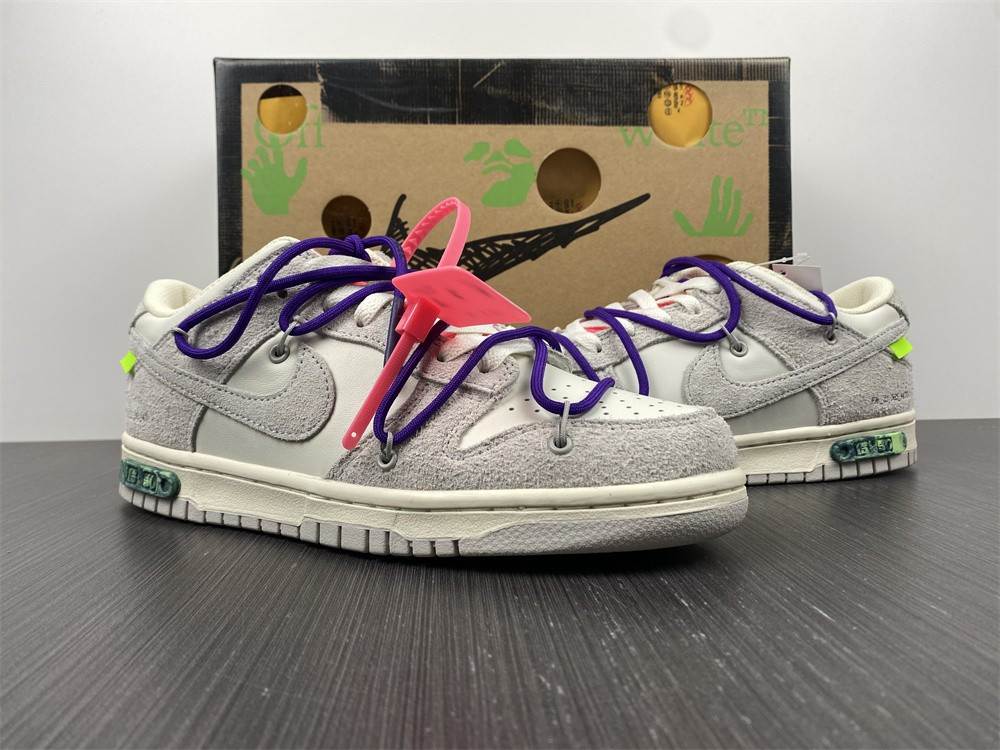 NIKE DUNK LOW OW LOT 15 OF 50 DJ0950-101