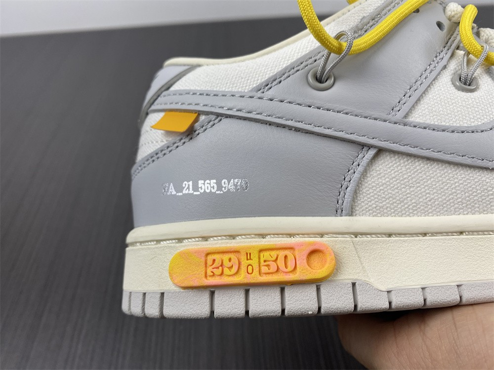 NIKE DUNK LOW OW LOT 29 OF 50 DM1602-103