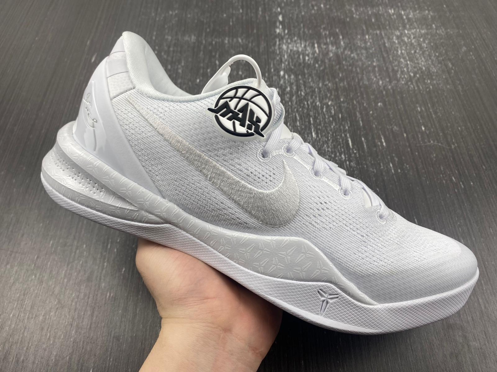 Nike Kobe 8 Protro Triple White FJ9364-100
