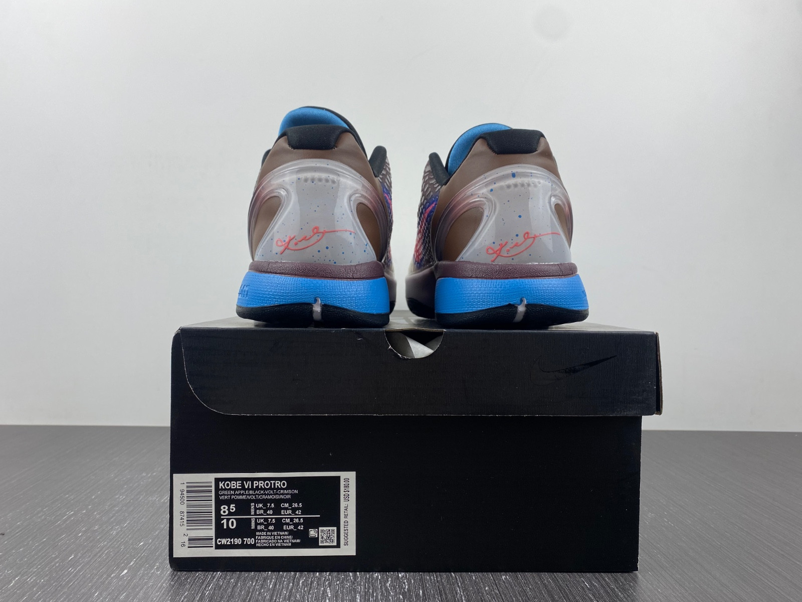 Nike Kobe 6 Protro ‘BHM’ 869457-007