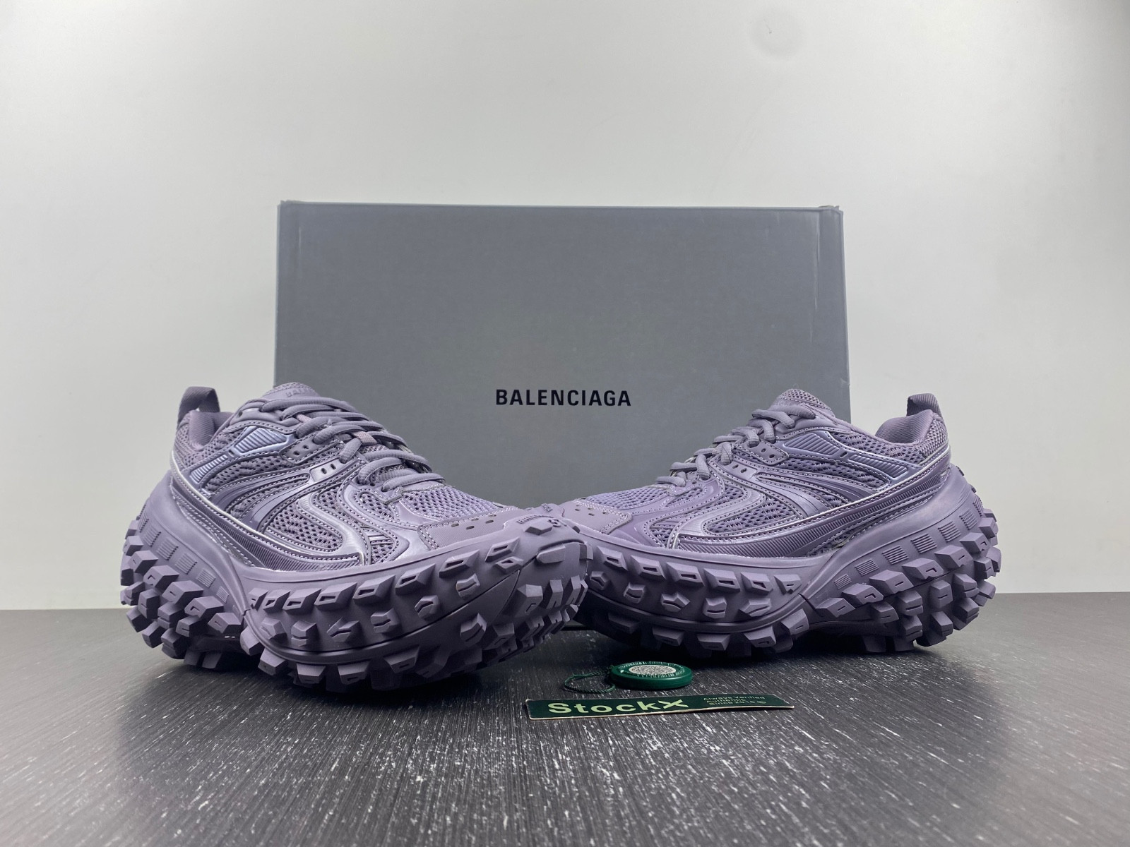 Ba*len*cia*ga bouncer chunky-sole sneakers