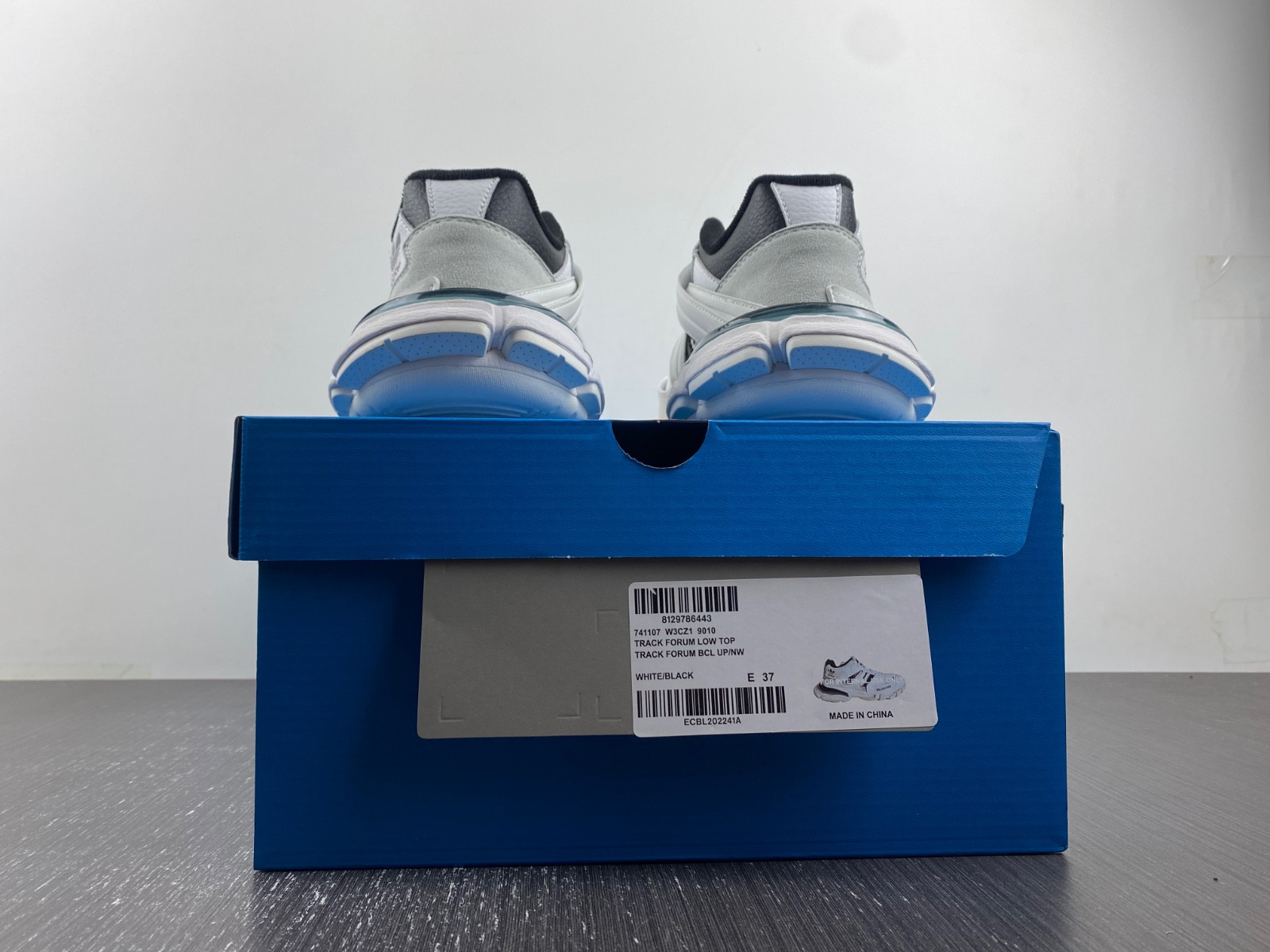 Balenciaga - x Adidas Track Forum sneaker 741107 W3CZ1 9010