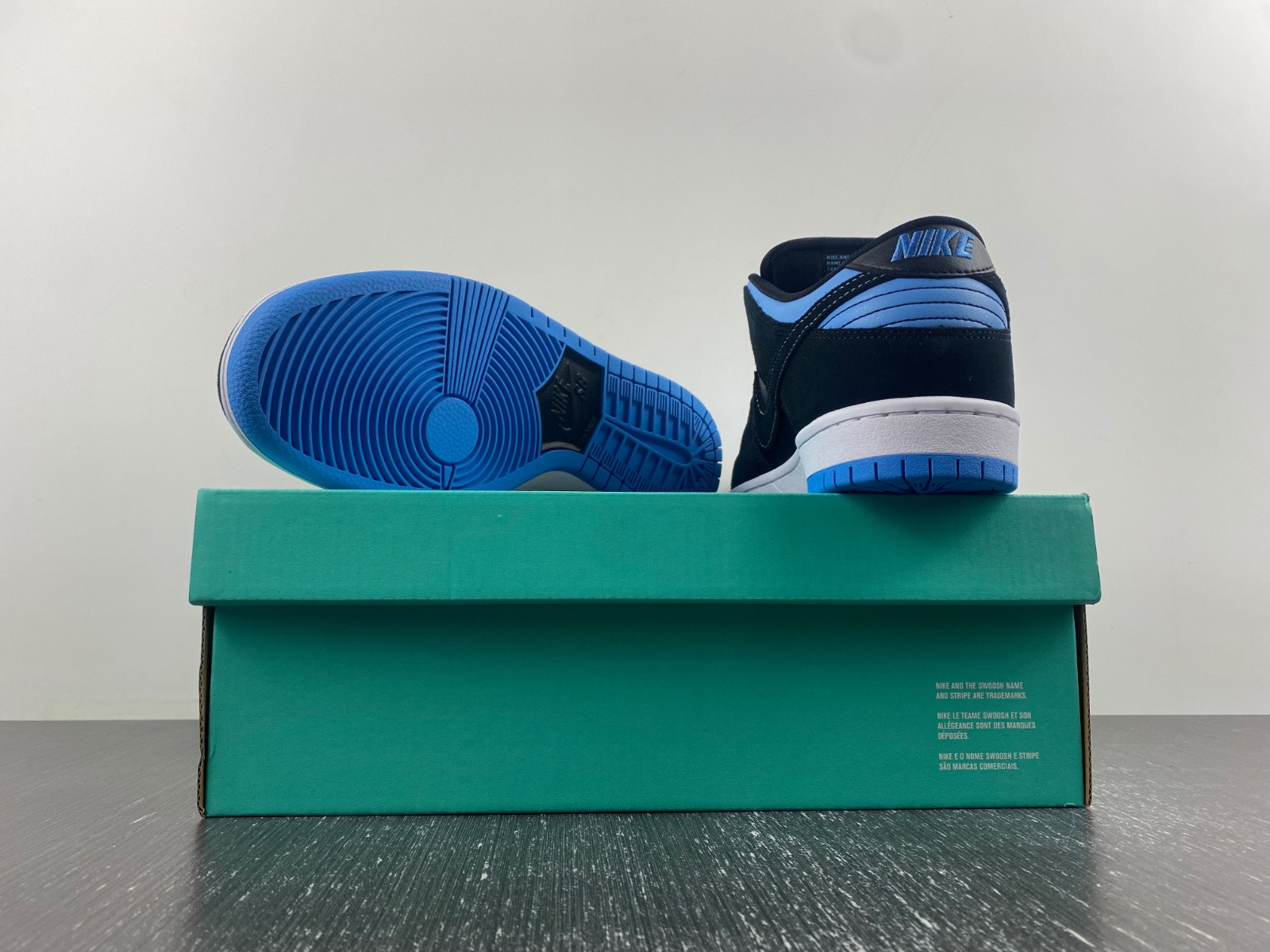 Nike SB Dunk Low Black University Blue Men