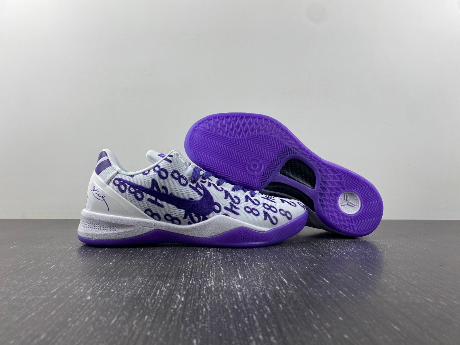Nike Kobe 8 Protro "White/Court Purple" FQ3549-100