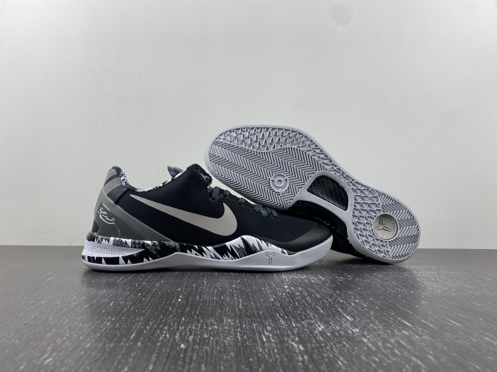 Nike Kobe 8 System Philippines Black Silver 613959‑001