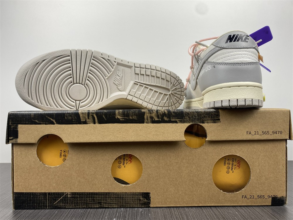 NIKE DUNK LOW OW LOT 24 OF 50 DM1602-119