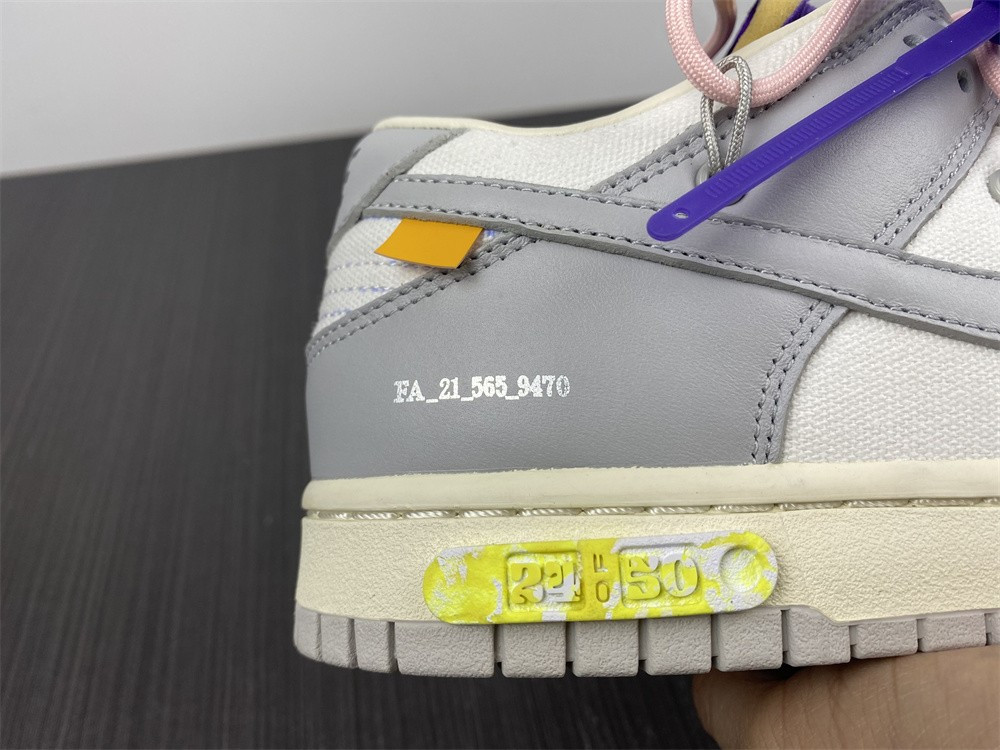 NIKE DUNK LOW OW LOT 24 OF 50 DM1602-119