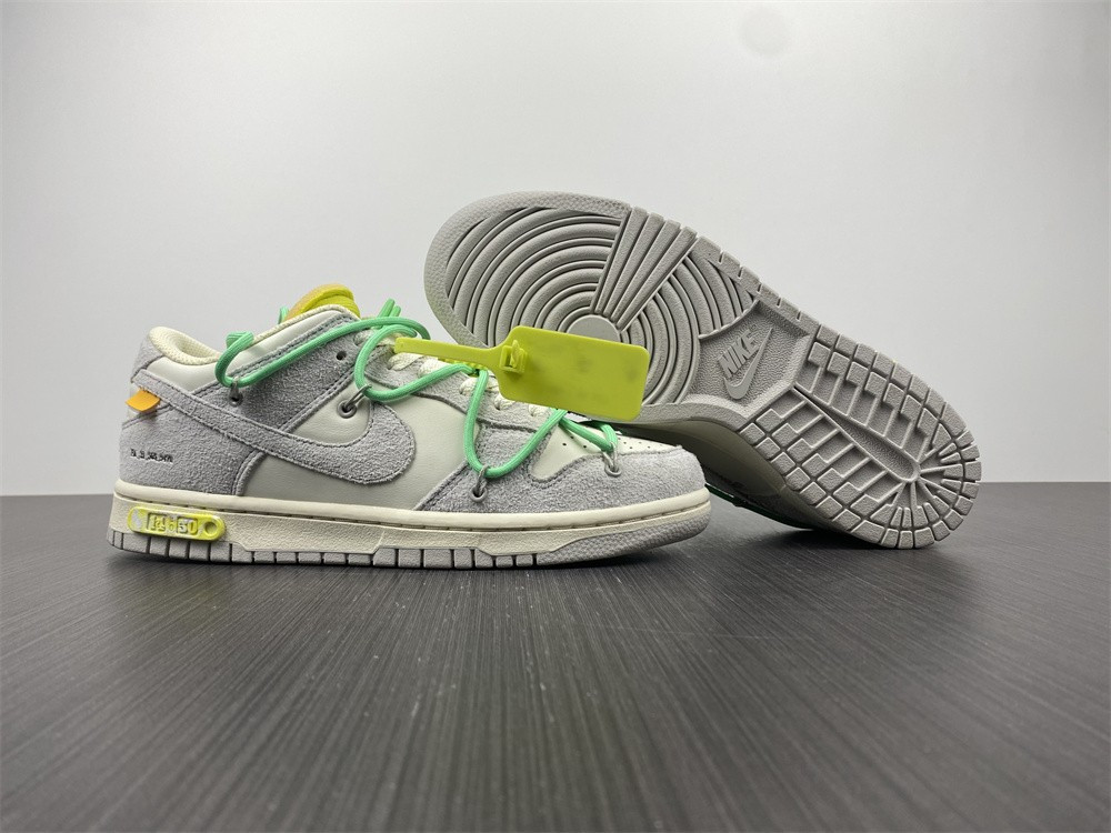 NIKE DUNK LOW OW LOT 14 OF 50 DJ0950-106
