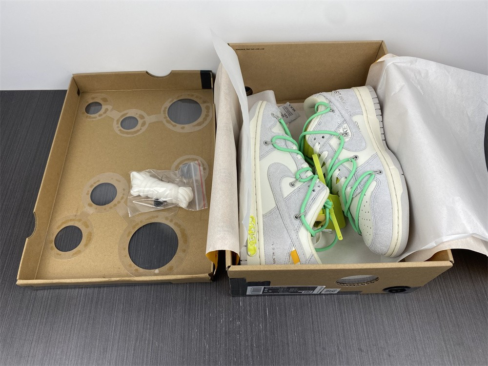 NIKE DUNK LOW OW LOT 14 OF 50 DJ0950-106