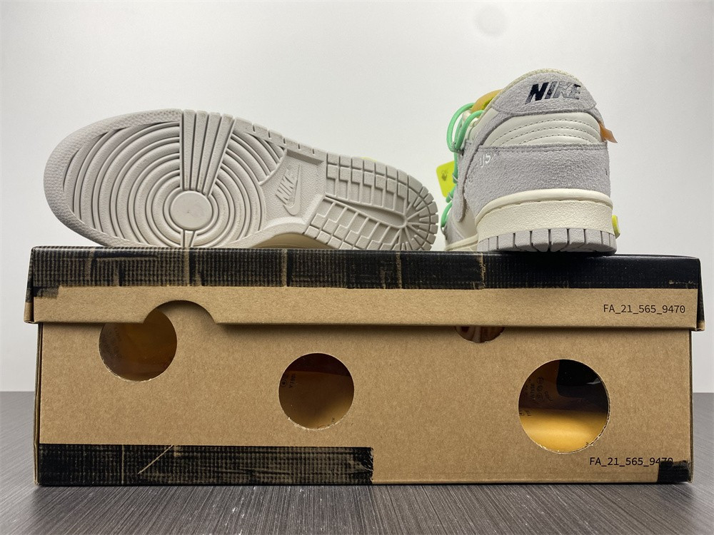 NIKE DUNK LOW OW LOT 14 OF 50 DJ0950-106