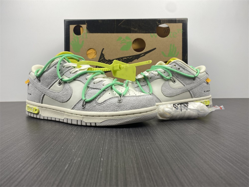 NIKE DUNK LOW OW LOT 14 OF 50 DJ0950-106