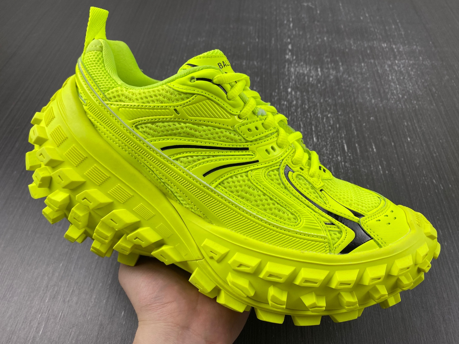 Ba*len*cia*ga bouncer chunky-sole sneakers