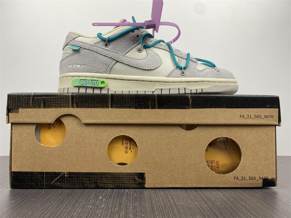 NIKE DUNK LOW OW LOT 36 OF 50 DJ0950-107