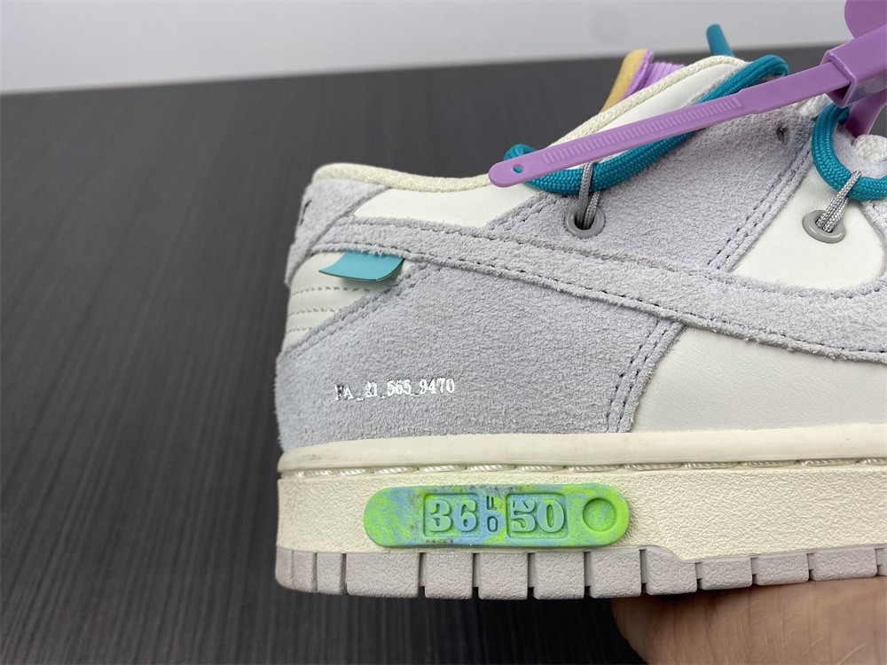 NIKE DUNK LOW OW LOT 36 OF 50 DJ0950-107