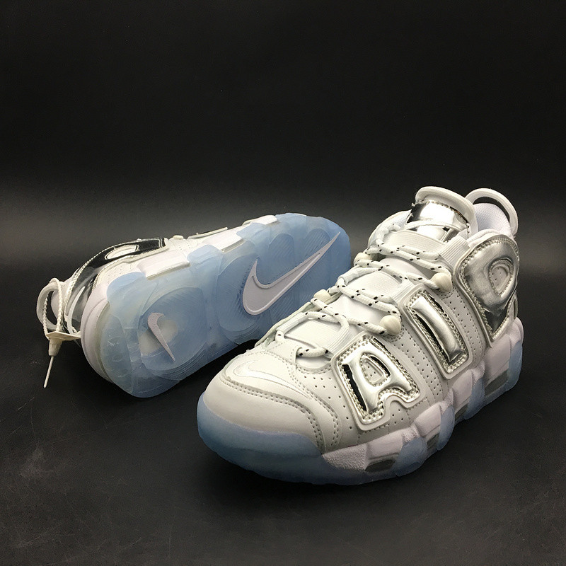 Nike Air More Uptempo Chrome White 917593-100