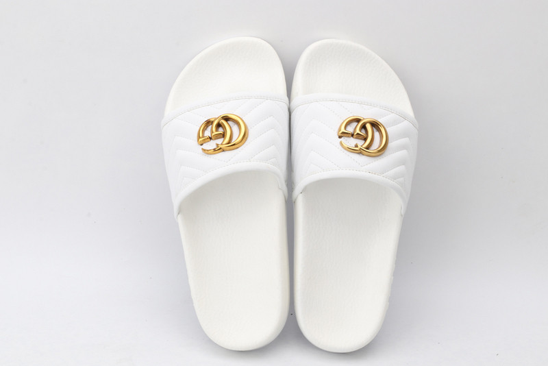 GUC LEATHER SLIDE