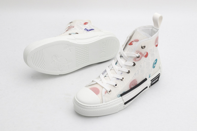 D B23 HIGH-TOP SNEAKERS