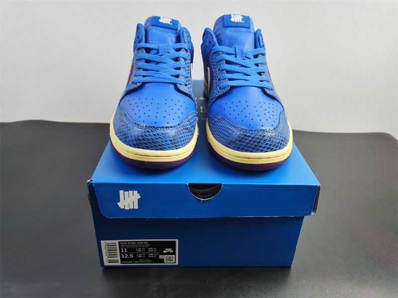 UNDEFEATED X NIKE DUNK LOW ‘ROYAL/PURPLE’ DH6508-400