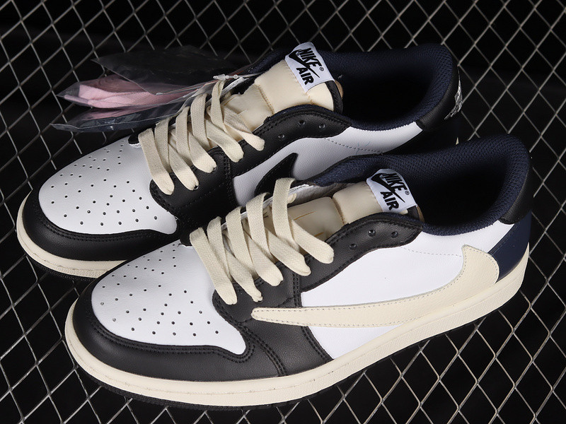 TRAVIS SCOTT X AIR JORDAN 1 LOW DARK BLUE/WHITE/BLACK CQ4277-999