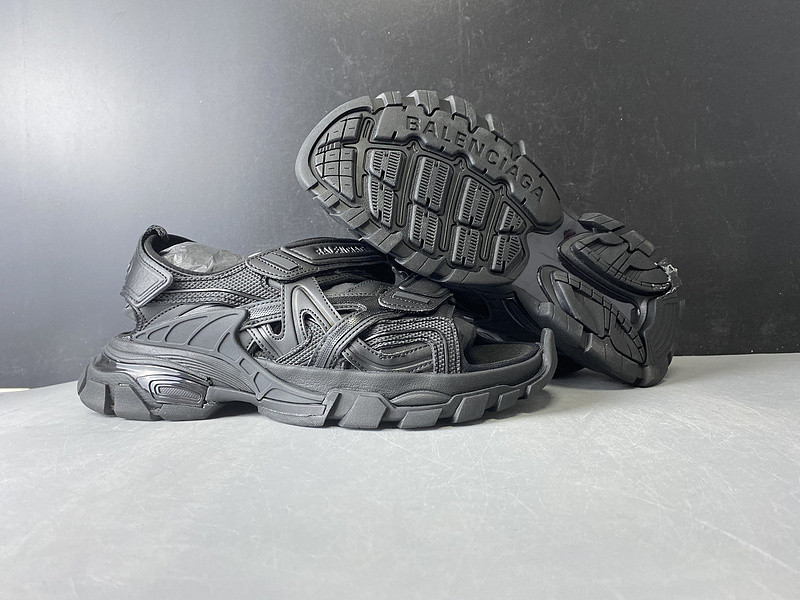 Ba*len*cia*ga track sandal monocolor neoprene/rubber black 617542 w2cc1 1000
