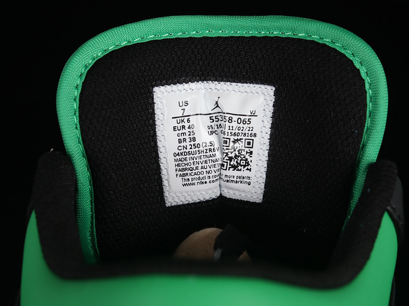 Air Jordan 1 Low Lucky Green 553558-065