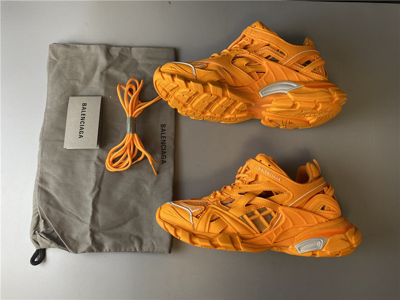 Ba*len*cia*ga tess s. gomma sneakers orange 568615 w2gn5 5817
